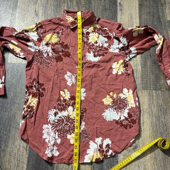 Ann Taylor long sleeve button up shirt size small - Picture 6 of 9